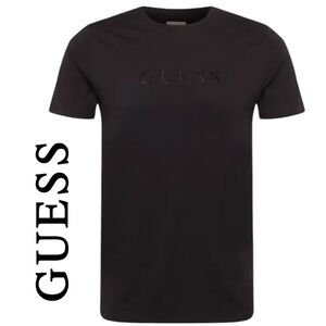 GUESS- Classic Black Tee Shirt, NEW